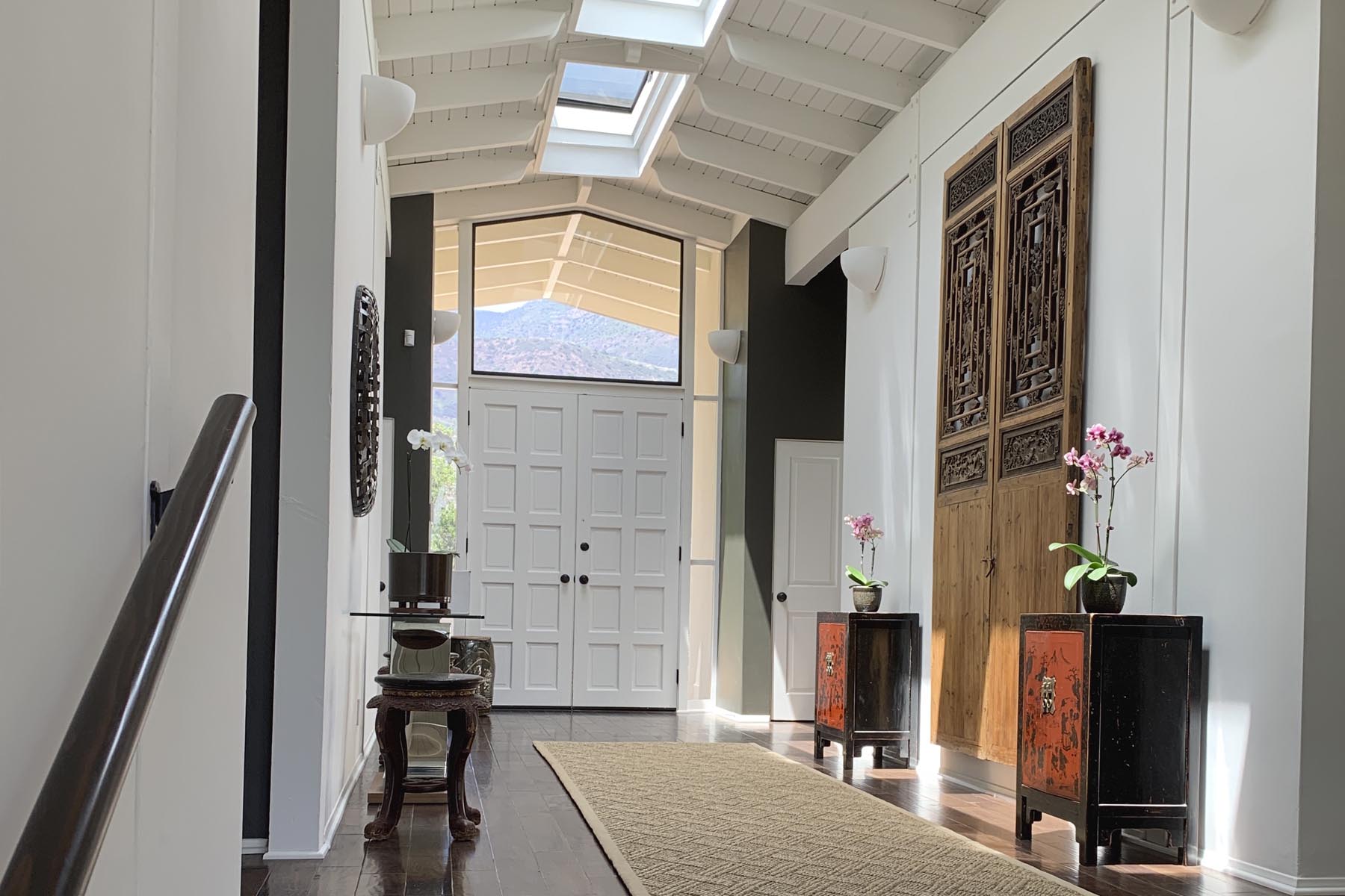 Ojai front hall residential